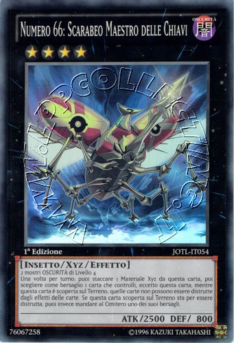 Numero 66: Scarabeo Maestro delle Chiavi