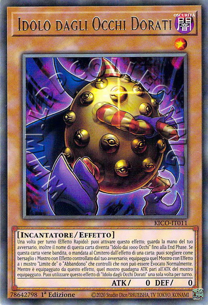Idolo dagli Occhi Dorati