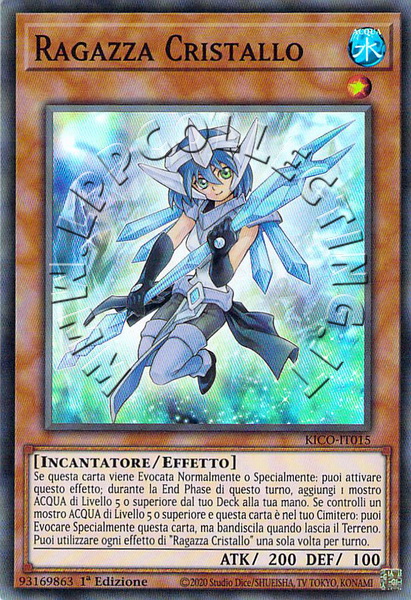 Ragazza Cristallo