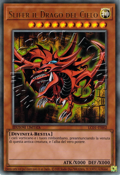 Slifer il Drago del Cielo