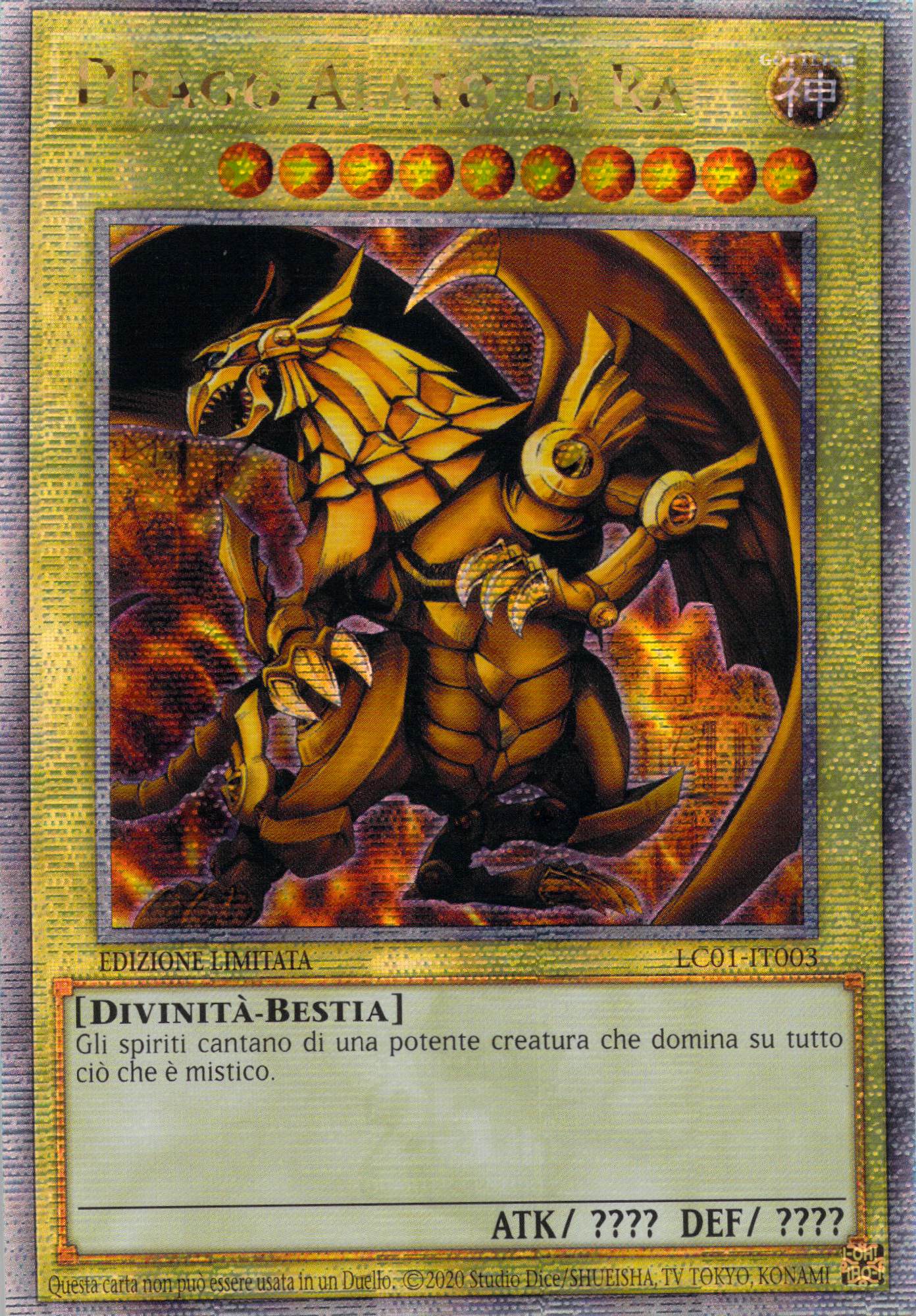 Drago Alato di Ra