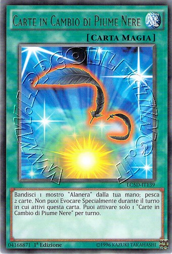 Carte in Cambio di Piume Nere
