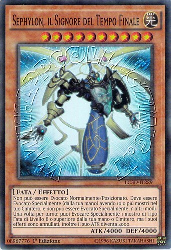 Sephylon, il Signore del Tempo Finale