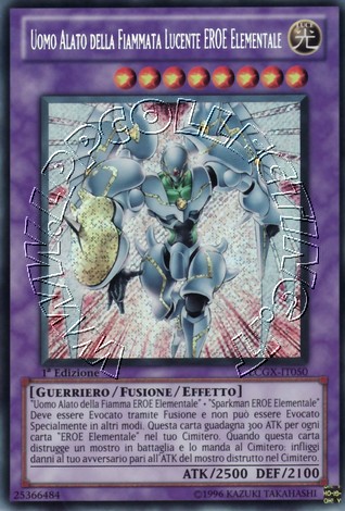 Uomo Alato della Fiammata Lucente EROE Elementale