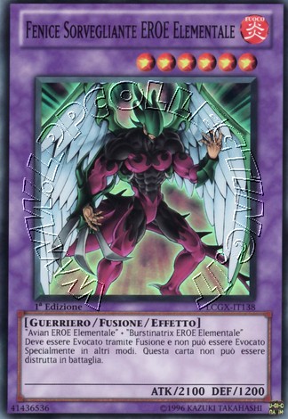 Fenice Sorvegliante EROE Elementale