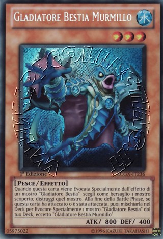 Gladiatore Bestia Murmillo