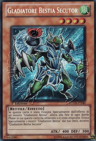 Gladiatore Bestia Secutor