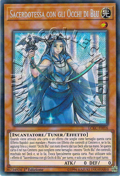 Sacerdotessa con gli Occhi di Blu