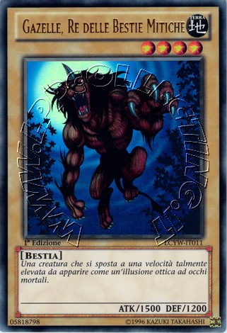 Gazelle, Re delle Bestie Mitiche