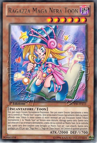 Ragazza Maga Nera Toon