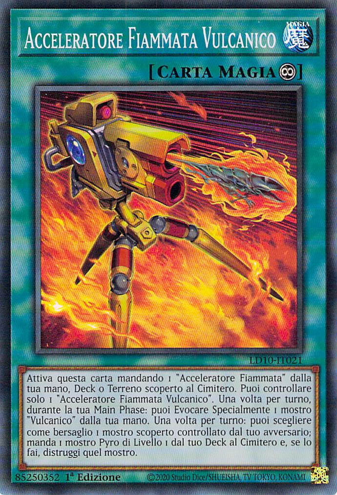 Acceleratore Fiammata Vulcanico