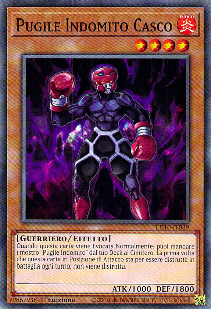 Pugile Indomito Casco