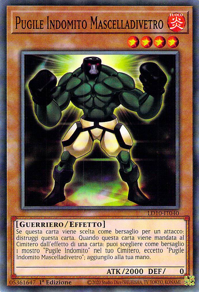 Pugile Indomito Mascelladivetro