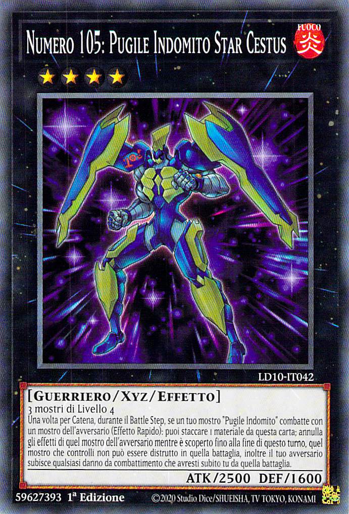 Numero 105: Pugile Indomito Star Cestus