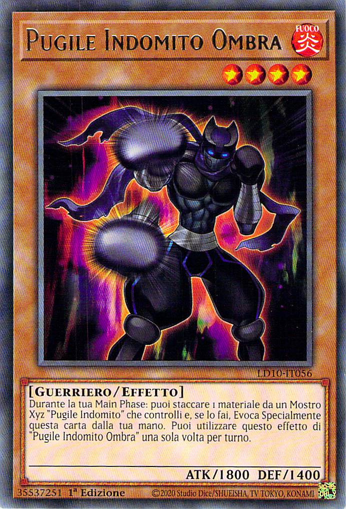 Pugile Indomito Ombra