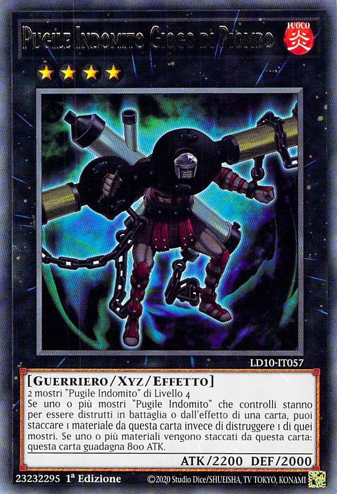Pugile Indomito Giogo di Piombo