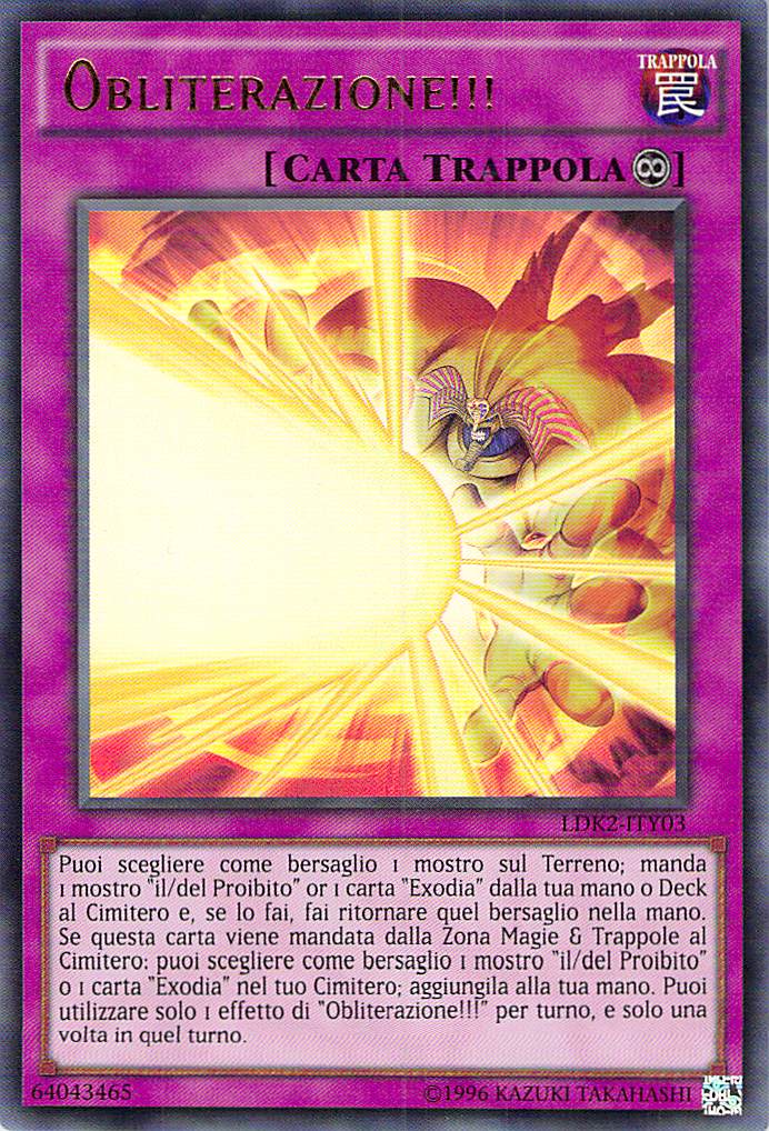Obliterazione!!!