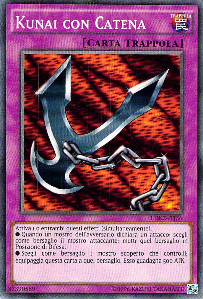 Kunai con Catena