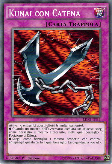 Kunai con Catena