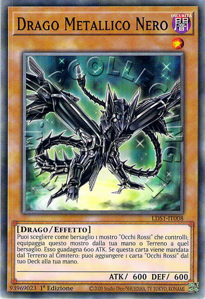 Drago Metallico Nero