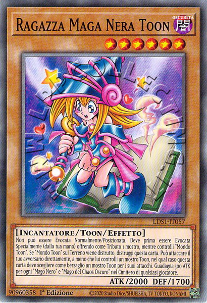 Ragazza Maga Nera Toon
