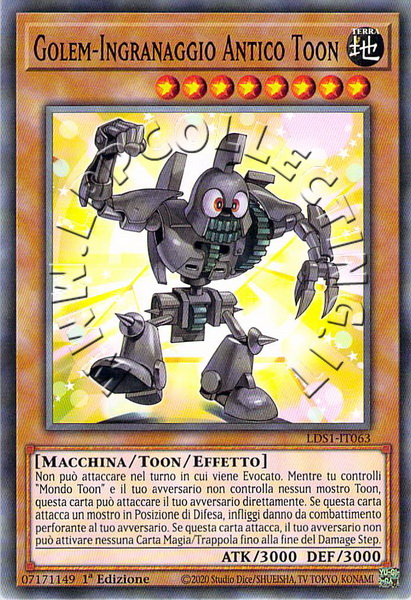 Golem-Ingranaggio Antico Toon