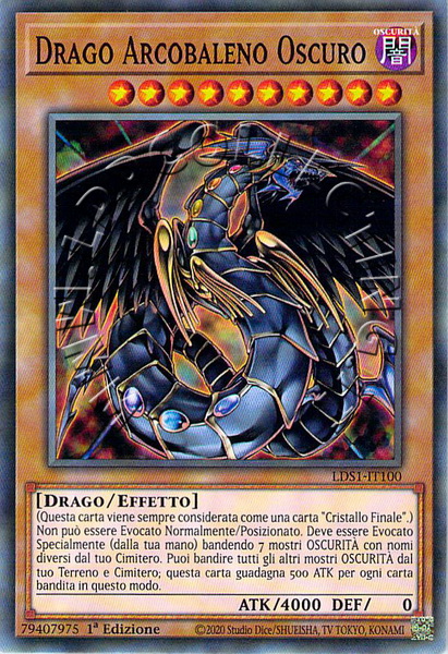 Drago Arcobaleno Oscuro
