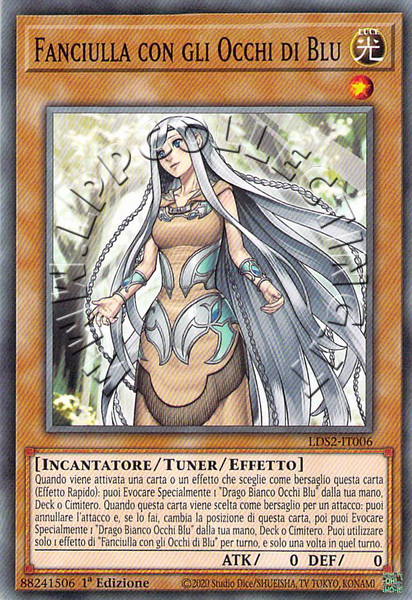 Fanciulla con gli Occhi di Blu