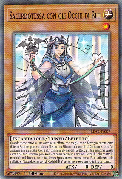 Sacerdotessa con gli Occhi di Blu