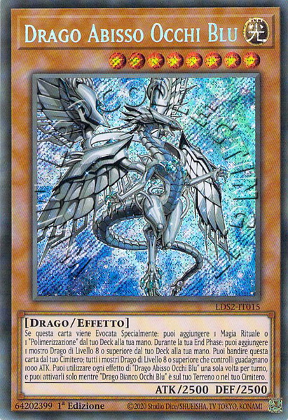 Drago Abisso Occhi Blu