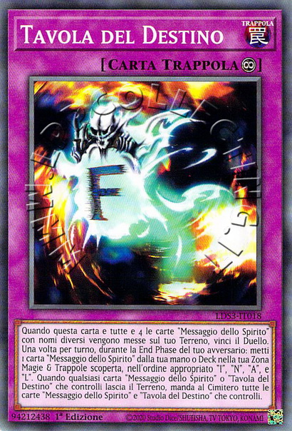 Tavola del Destino