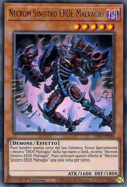 Necrom Sinistro EROE Malvagio