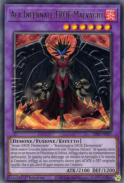 Ala Infernale EROE Malvagio