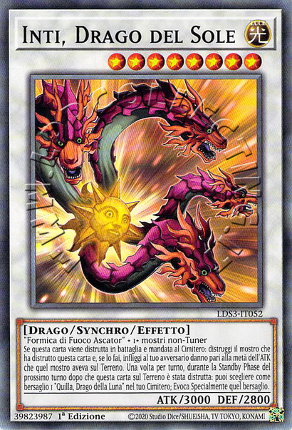Inti, Drago del Sole