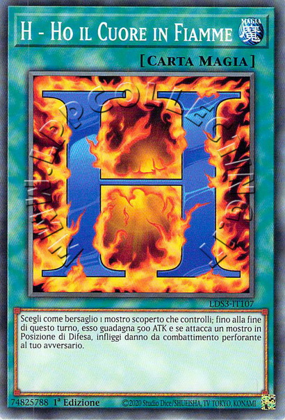 H - Ho il Cuore in Fiamme