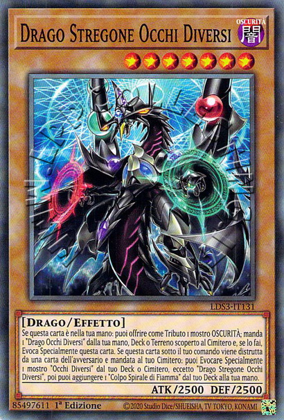 Drago Stregone Occhi Diversi 