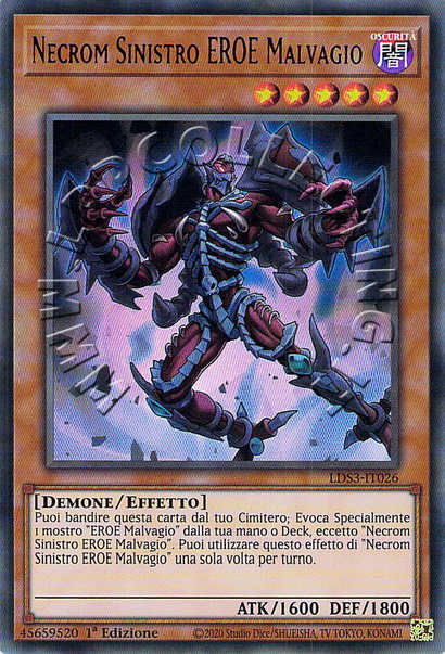 Necrom Sinistro EROE Malvagio