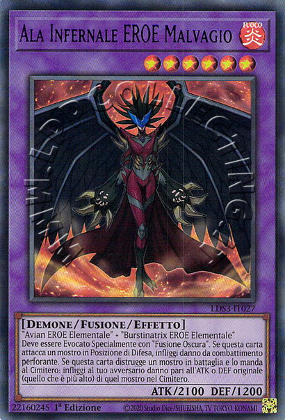 Ala Infernale EROE Malvagio