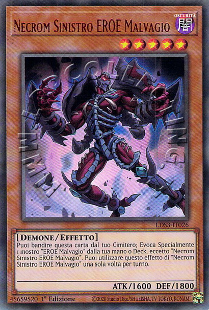Necrom Sinistro EROE Malvagio
