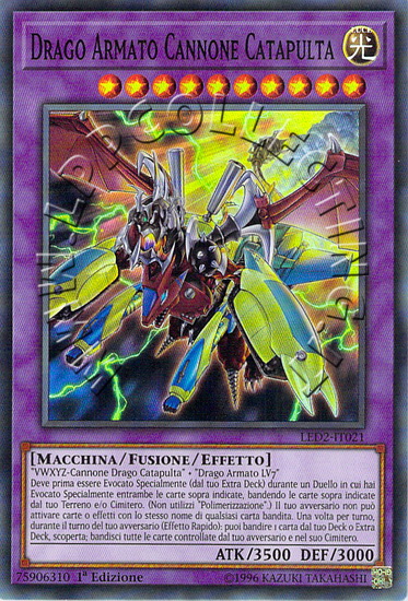 Drago Armato Cannone Catapulta