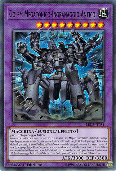 Golem Megatonico-Ingranaggio Antico