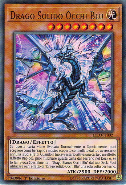 Drago Solido Occhi Blu