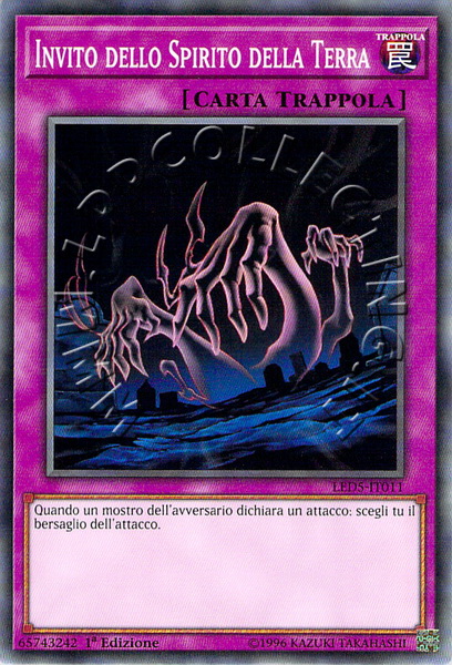 Invito dello Spirito della Terra