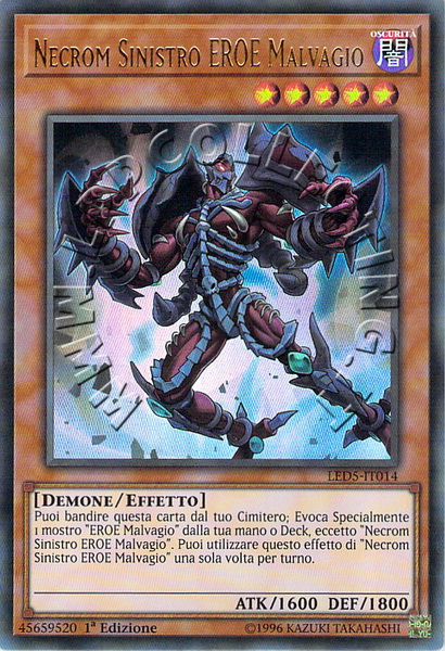 Necrom Sinistro EROE Malvagio