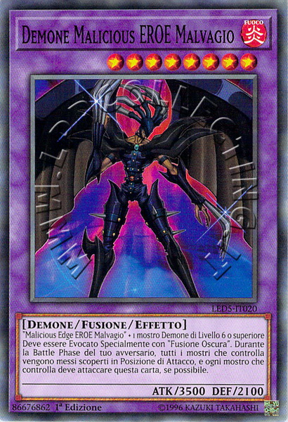 Demone Malicious EROE Malvagio
