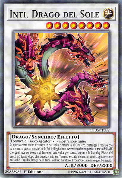 Inti, Drago del Sole