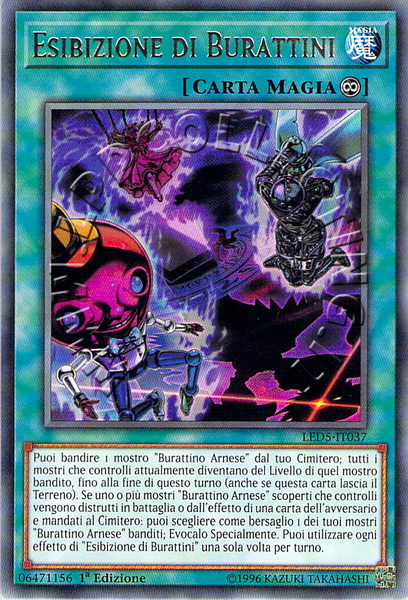Esibizione di Burattini