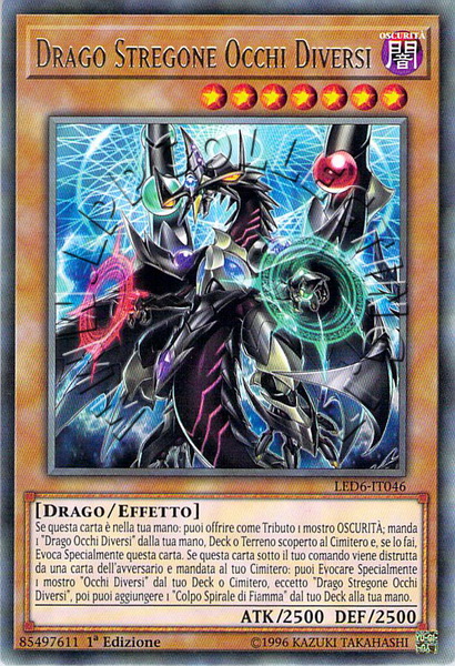 Drago Stregone Occhi Diversi 