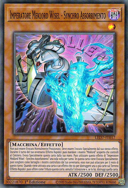 Imperatore Meklord Wisel - Synchro Assorbimento