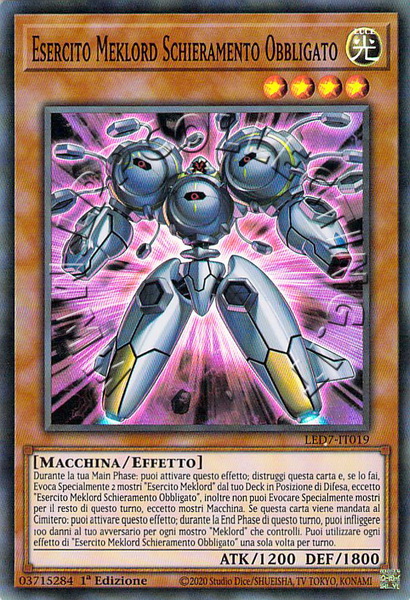 Esercito Meklord Schieramento Obbligato